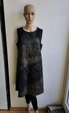 ¡Nuevo! Vestido lápiz talla XL Tramontana patrón batik contraste de color negro oliva