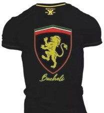 Camiseta de algodón para hombre, estilo italiano, ajuste ceñido, elástica de la S a XL...A15.