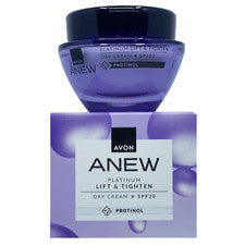 Crema de día Avon Anew Platinum Lift & Tighten FPS 20 con protinol 50 ml