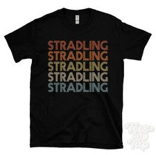 CAMISETA ESTILO RETRO REPETIDO A CABALLO para hombre y mujer novedad genial nombre regalo
