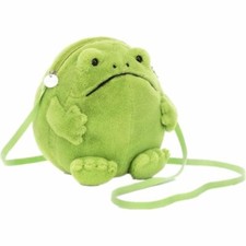 Bolso Bandolera Rana con Cremallera Cartera Duradero Niñas