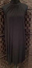 Vestido para mujer nuevo con etiquetas Michael Kors pequeño negro mezcla poliéster/elastano - talla mediana