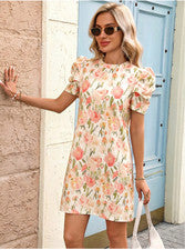 LUNE Para Mujer Informal Floral Verano Vacaciones y Viaje Diario Básico Moda Conjunto