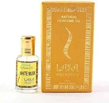 Lasa Aromatics Perfume Natural Aceite Fragancia Almizcle Blanco 100% Puro Natural - 10 ml