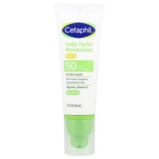 Crema hidratante facial diaria, protector solar, FPS 50, sin fragancia, 1,7 fl oz (50 ml)