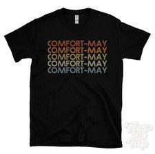 CAMISETA COMFORT-MAY REPETIR ESTILO RETRO para hombre y mujer novedad genial nombre regalo