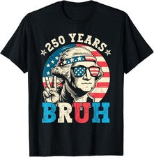 Camiseta Flag Vintage 250 Años Americana 1776 2026 250 USA Unisex