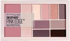 Paleta de sombras de ojos de 15 g: City Kits borde rosa para belleza de ojos y mejillas sin esfuerzo