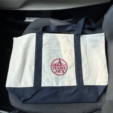 Bolso de Mano Grande Original Trader Joe’s Lona