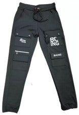 Pantalones deportivos Fitmagic de diseño propio negros para hombre y mujer