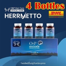 4x HERRMETTO Hombres Cuidado del Cabello Vitamina Suplemento Dietético Crecer Anti Pérdida de Cabello Zinc