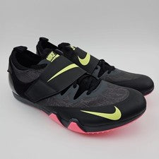 Nike Pole Vault Elite Atletismo Negro Zapatos AA1204-004 Para hombres Talla 13 Nuevos