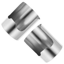 Soporte para utensilios de cocina 2 piezas: organizador de encimera de acero inoxidable de 4,9 x 3,9 pulgadas,