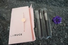 Juego de cepillos Laruce on the go Nuevo en paquete tamaño completo 3 piezas vegano cruelty free