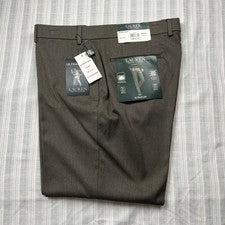 Pantalones Ralph Lauren Para Hombre 36 x 32 LRL Ultraflex Calce Clásico Taupe Nuevos con Etiquetas 1136