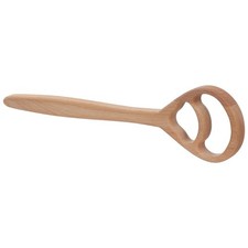 Batidor de masa danés de madera accesorios para hacer pan utensilios de cocina para mezclar
