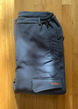 Pantalones softshell de tela gris CP-1202M, para hombre XL cintura elástica exterior nieve senderismo