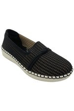 Zapatillas deportivas Skechers para mujer Pacific Charm Sepulveda 2.0 con superposición de nudo negras