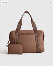 NUEVO CON ETIQUETAS BOLSA DE LONA DE NEOPRENO PARA TODO EL DÍA QUINCE BOLSA DE VIAJE ESPRESSO PRECIO DE VENTA SUGERIDO P