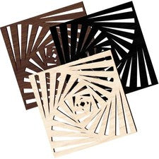 Arte de pared de madera 3 piezas artesanía estilo rústico arte de pared decoración hogar oficina decoración
