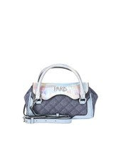Mini bolso de mano Paris Hilton Mason para mujer con correa bandolera, denim