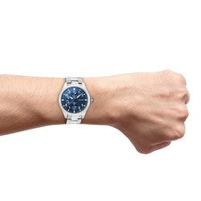 Oozoo Reloj Pulsera Hombre C10955 Análogo Acero Inoxidable Plata UOC10955