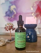 Olivia Care Crecimiento Aceite Cabello Romero Menta y Aceite de Biotina 60 ml