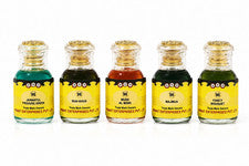 Paquete de 5 fragancias de aceite de perfume Nemat Best Attars de 2,5 ml cada una