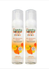 Cantu Care For Kids Champú Seco Espuma 5.8oz 171ml Paquete de 2