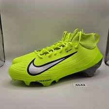 BOTINES DE FÚTBOL NIKE PARA HOMBRE 12 VAPOR PRO 1 VOLT VERDE PLATA IQ5163-700 NUEVOS SIN CAJA