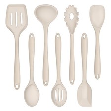 Paquete de 7 utensilios de cocina de silicona para cocina herramientas antiadherentes utensilios de cocina