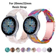Correa de reloj de resina impermeable de 20 mm para Garmin Vivoactive 5 6