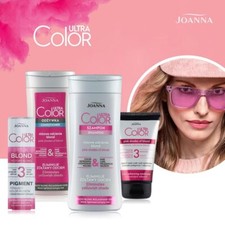 Champú/acondicionador/mascarilla/tonificador Joanna Pink cabello rubio rosa gris