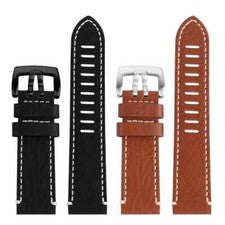 Correa de reloj de cuero para LUMINOX 1861 1881 3051 8831 8830 22mm 23mm 24mm 26mm Correa