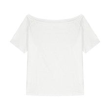Camiseta One Shoulder para práctica de yoga textura transpirable longitud normal