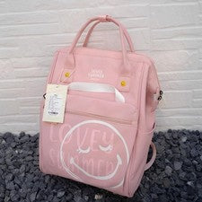 Mochila funcional para mujer - duradera, transpirable, gran capacidad, estilo dibujos animados