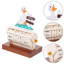 Accesorios decorativos para el hogar hogar madera calendario escritorio diario