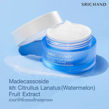 Srichand Gel Hidratante Piel Crema Textura Ligera Hidratante Cuidado Facial 50 ml 1 Tarro