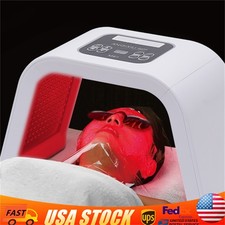 Máscara facial LED terapia de luz-7 colores lámpara de luz de terapia LED herramienta facial para el cuidado de la piel