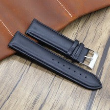 Correa de reloj para hombre de cuero genuino hecha a mano correa 18 mm 20 mm 22 mm 24 mm stock en Reino Unido