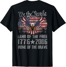 Camiseta Águila Bandera Americana 250 Años 1776 2026 250 Cumpleaños