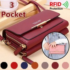 Mini Bolso De Mensajero Cuadrado Moda De Mujer Cartera De Cuero bloqueo De Giro
