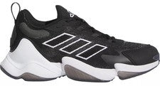 Adidas Hombres Impact FLX II Césped Fútbol Entrenamiento Zapatos IE9379 Negro/Blanco Nuevo con caja