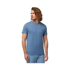 Camiseta Harmont & Blaine azul de algodón con logotipo para hombre