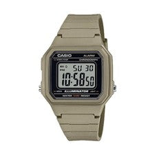 Casio Reloj Digital Clásico Hombre con Correa Beige - W-217H-5AVCF