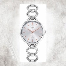 Girl Only Reloj Pulsera Acero Inox. GO UGO695213 Analógico Cuarzo Plateado