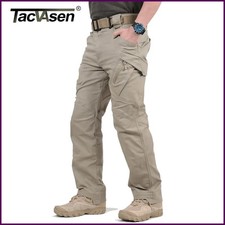Pantalones cargo TACVASEN IX9 City para hombre varios bolsillos pantalones de trabajo algodón elástico