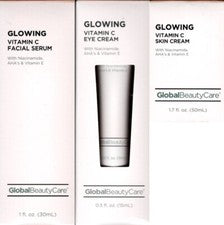 Global Suero Facial, Crema de Ojos, Crema para la Piel - Vitamina C - Vitamina C, Vitamina E