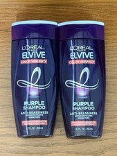 2x- LOréal Paris Elvive Color Vibrancy Champú Púrpura Anti-Bratón 6.7 Fl Oz