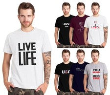 Camiseta para hombre con logotipo atlético Swoosh impresa camiseta activa de manga corta